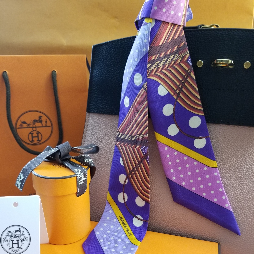 Hermes Twilly Scarf 100 Silk